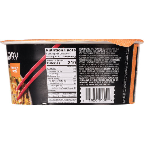 Snapdragon Laksa Curry Instant Noodle Soup