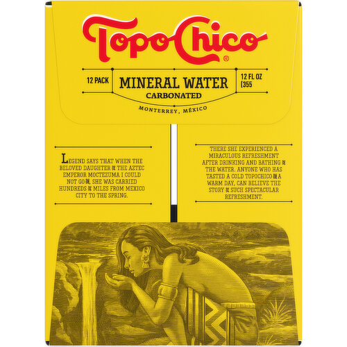 Topo Chico  Sparkling Mineral Water Glass Bottles