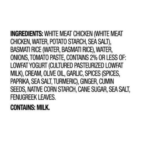 Saffron Road Indian Recipe Chicken Tikka Masala Chicken Tikka Masala