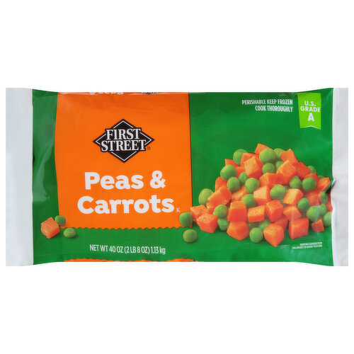 First Street Peas & Carrots