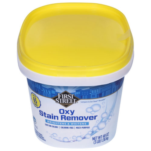 First Street Stain Remover, Oxy, Brightens & Whitens