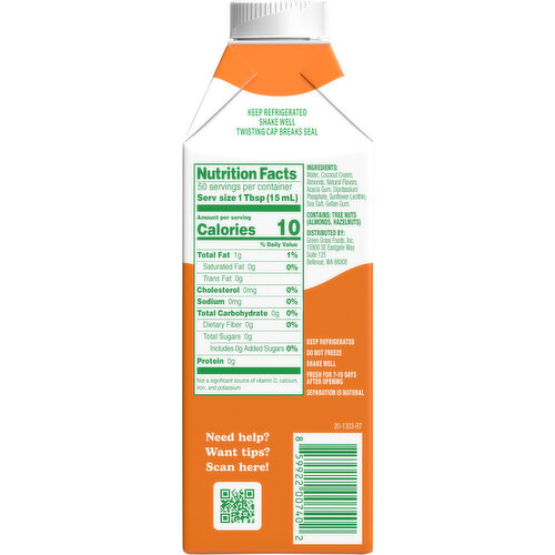 Nutpods Dairy-Free Hazelnut Coffee Creamer