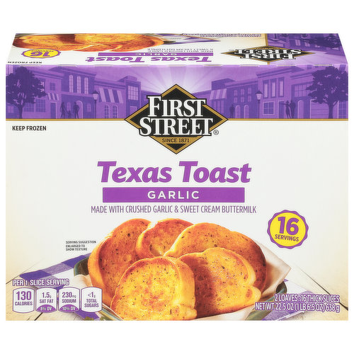 First Street Toast, Texas, Garlic
