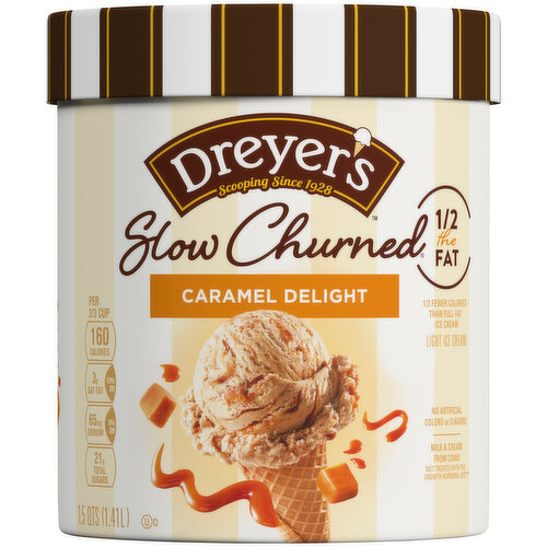 Dreyer's Light Caramel Delight Ice Cream