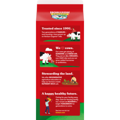 Horizon Organic Milk, Organic, Lactose-Free