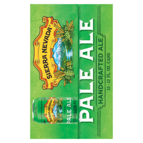 Sierra Nevada Beer, Pale Ale Craft Beer 12 Pack (12oz Cans)
