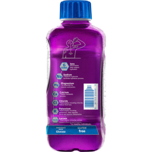 Electrolit Electrolyte Beverage, Grape, Premium Hydration
