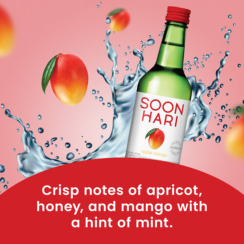 Soonhari Korean Soju Apple Mango