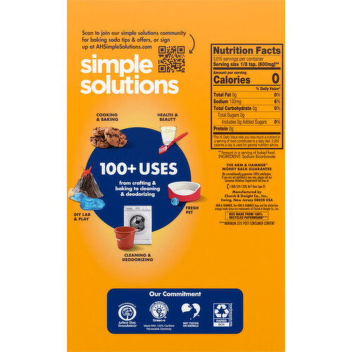 Arm & Hammer White Pure Baking Soda