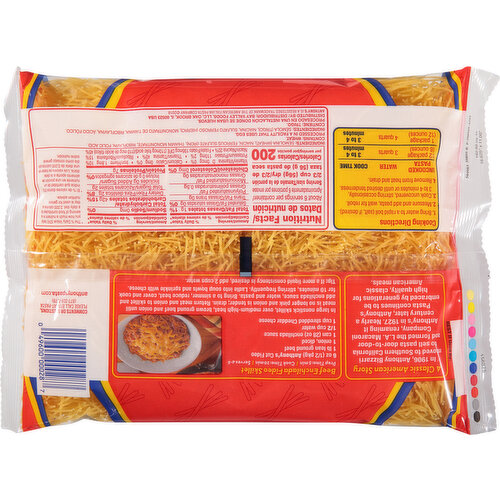 Anthony's Fideo, Cut