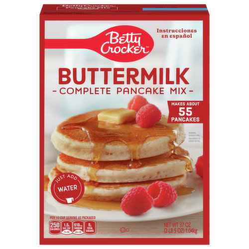 Betty Crocker Pancake Mix, Buttermilk, Complete