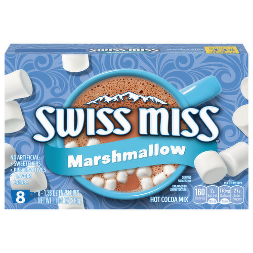 Swiss Miss Chocolate Hot Cocoa Mix With Marshmallows