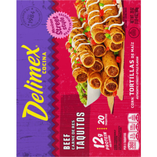 Delimex Corn Beef Tortillas
