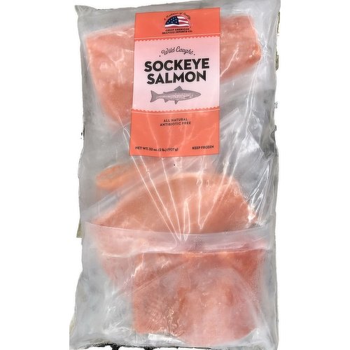 Salmon Sockeye Fillet S/On