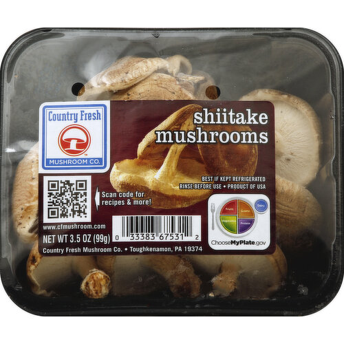 Country Fresh Mushroom Mushrooms, Shiitake