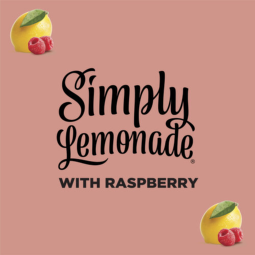 Simply  Lemonade With Raspberry, All Natural Non-Gmo
