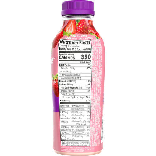 Bolthouse Farms Strawberry Protein Shake