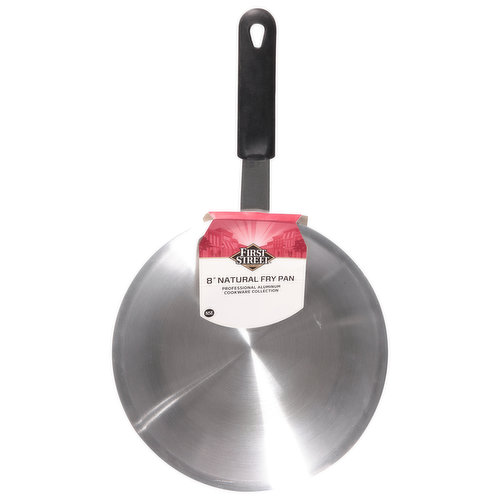 First Street Fry Pan, Natural, 8 Inch