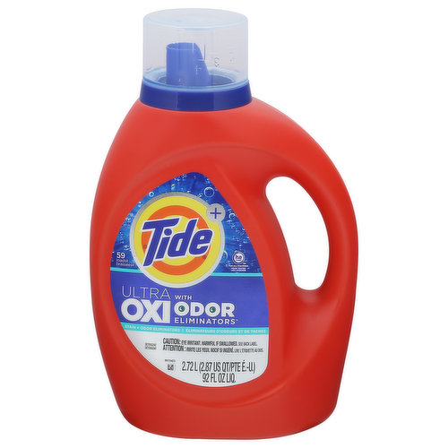 Tide + Detergent, Ultra Oxi with Odor Eliminators