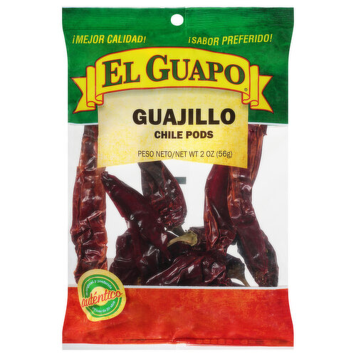 El Guapo Whole Guajillo Chili Pods (Chile Guajillo Entero)