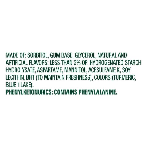 EXTRA Spearmint Sugarfree Gum Packs
