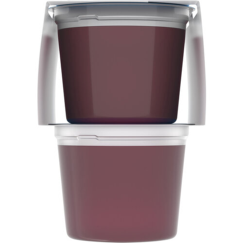 Jell-O Gelatin Snacks, Low Calorie, Zero Sugar, Black Cherry