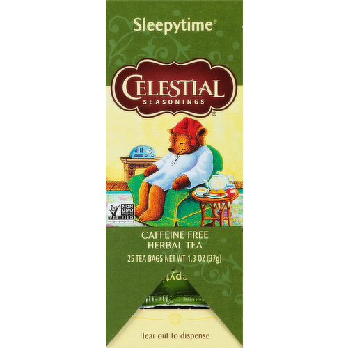 Celestial Seasonings Herbal Tea, Sleepytime, Caffeine Free, Tea Bags
