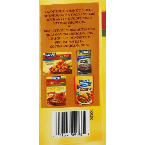 Goya Taquitos, Beef