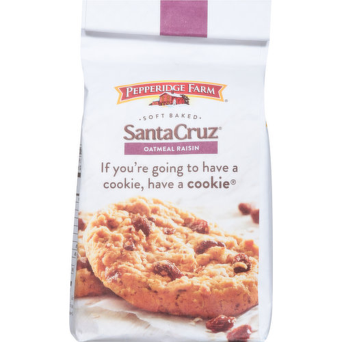 Pepperidge Farm Cookies, Oatmeal Raisin, Soft Baked