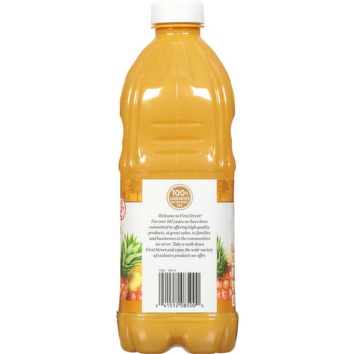 First Street 100% Juice, Pineapple - Smart & Final