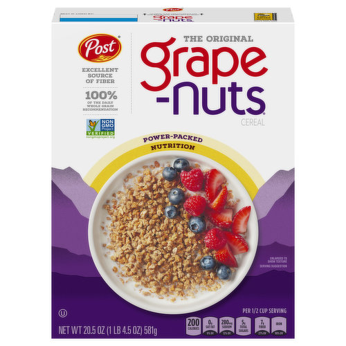 Grape-Nuts Cereal, The Original