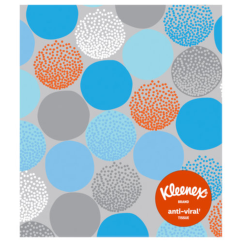 Kleenex Tissues, Anti-Viral, 3-Ply