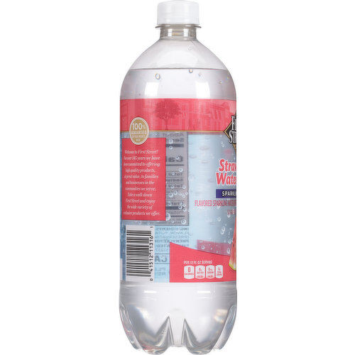 First Street Sparkling Water, Strawberry Watermelon