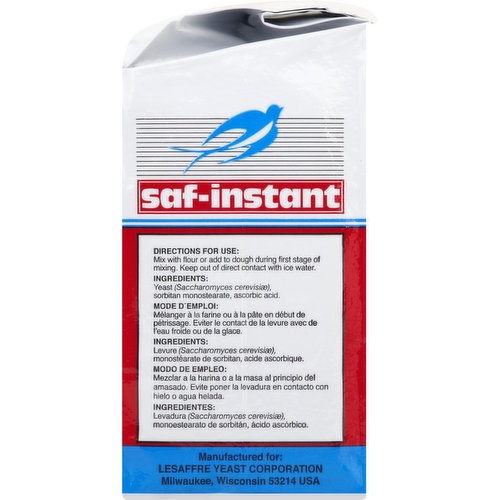 Saf-instant Yeast, Instant
