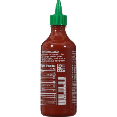 Tuong Ot Sriracha Hot Chili Sauce