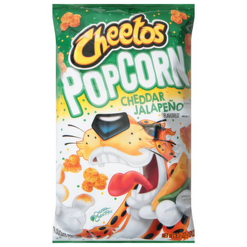 Cheetos Popcorn, Cheddar Jalapeno Flavored