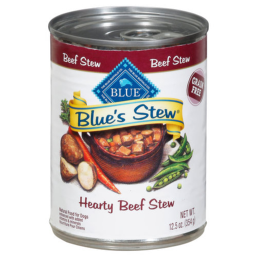 Blue Buffalo Food for Dogs, Hearty Beef Stew