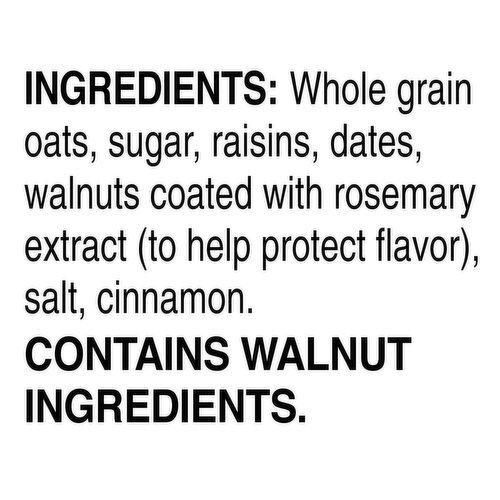 Quaker Raisin, Date & Walnut Instant Oatmeal