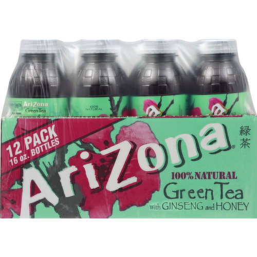 Arizona Green Tea, with Ginseng and Honey - Smart & Final