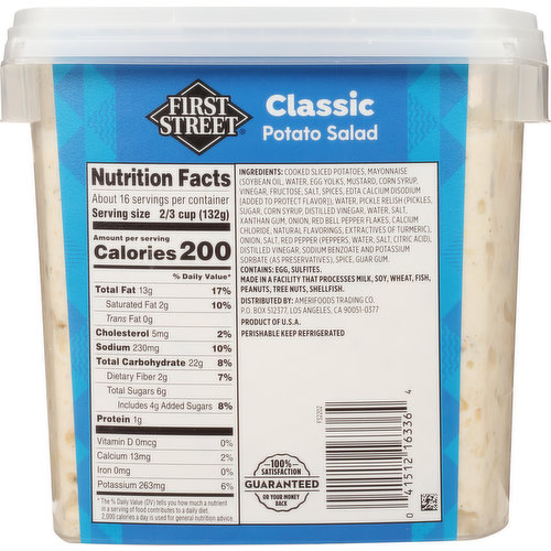 First Street Potato Salad, Classic