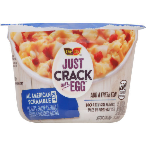 Just Crack An Egg Scramble Kit, All American