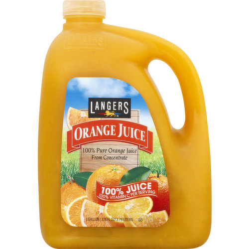 Langers 100% Juice, Orange