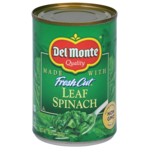 Del Monte Leaf Spinach
