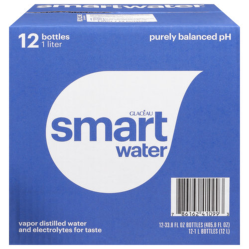 Smartwater Distilled Water, Vapor