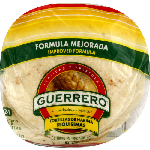 Guerrero Tortillas, Flour, Soft Taco