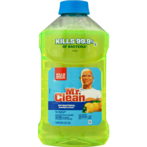Mr. Clean Multi-Purpose Cleaner, Antibacterial, Summer Citrus