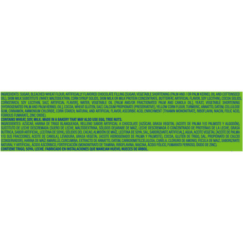 Bimbo Chocolate Crème Filled Sweet Baked Good, 4 packs, 8.76 oz