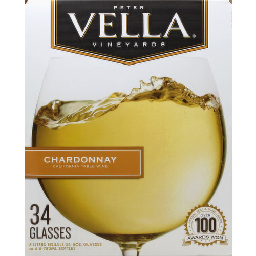 Peter Vella Chardonnay, California