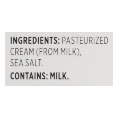 First Street Butter, with Sea Salt, Sweet Cream