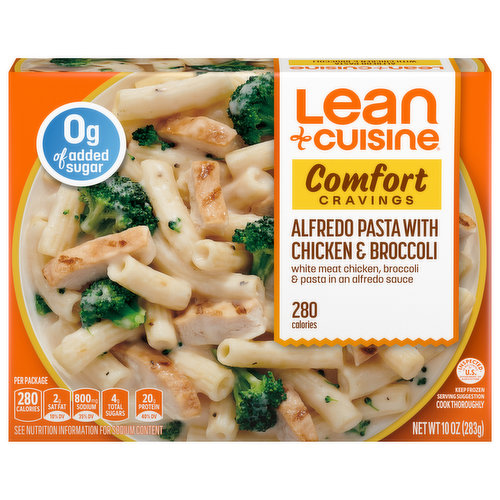 Lean Cuisine Alfredo Pasta, with Chicken & Broccoli